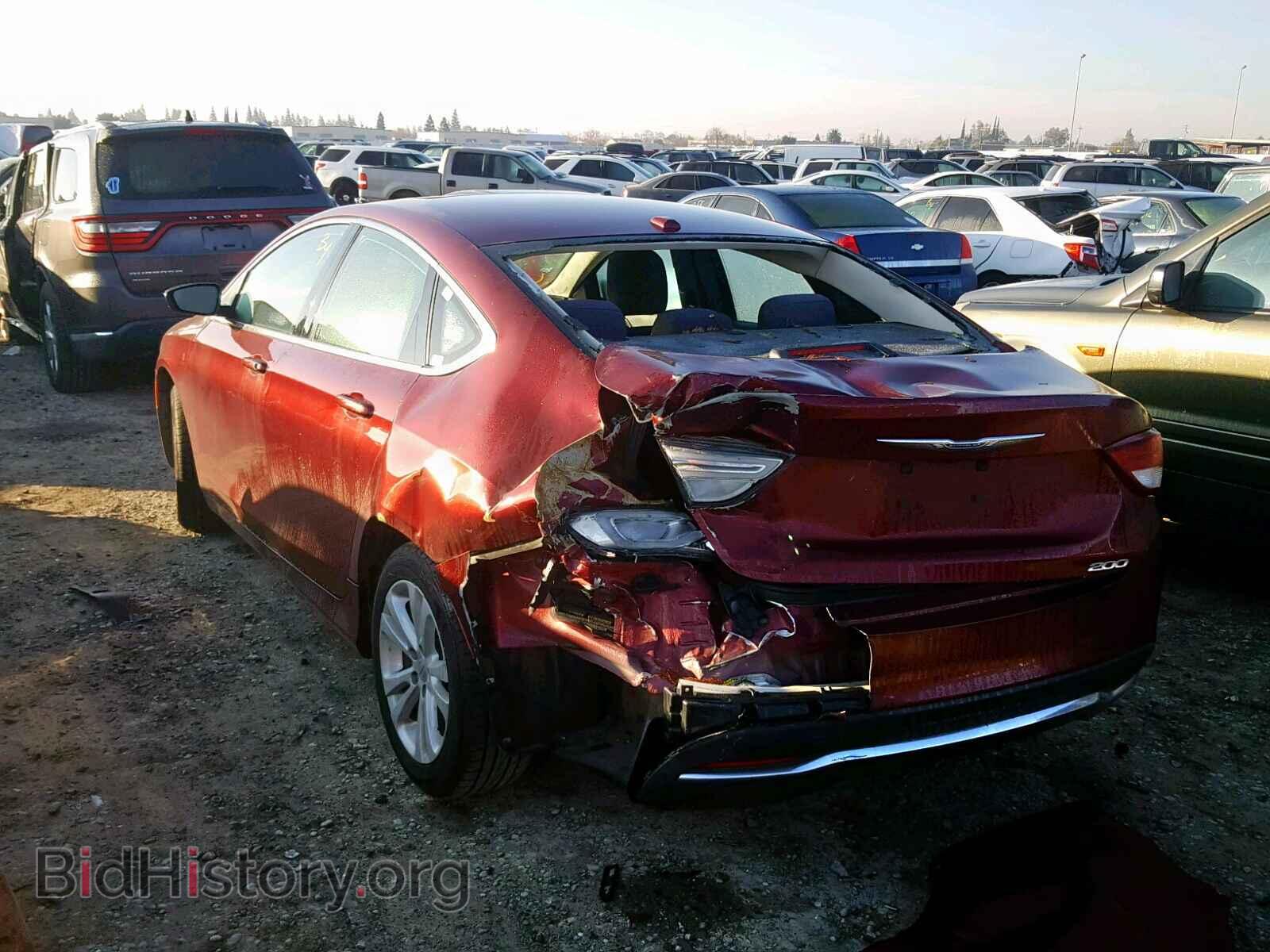 2015 CHRYSLER 200 - VIN: 1C3CCCAB7FN621743 - Фото 3