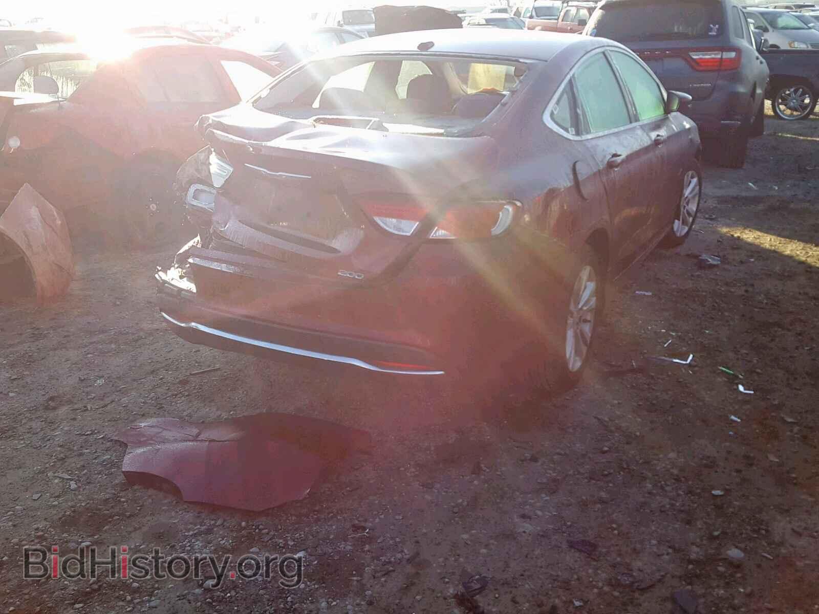 2015 CHRYSLER 200 - VIN: 1C3CCCAB7FN621743 - Фото 4