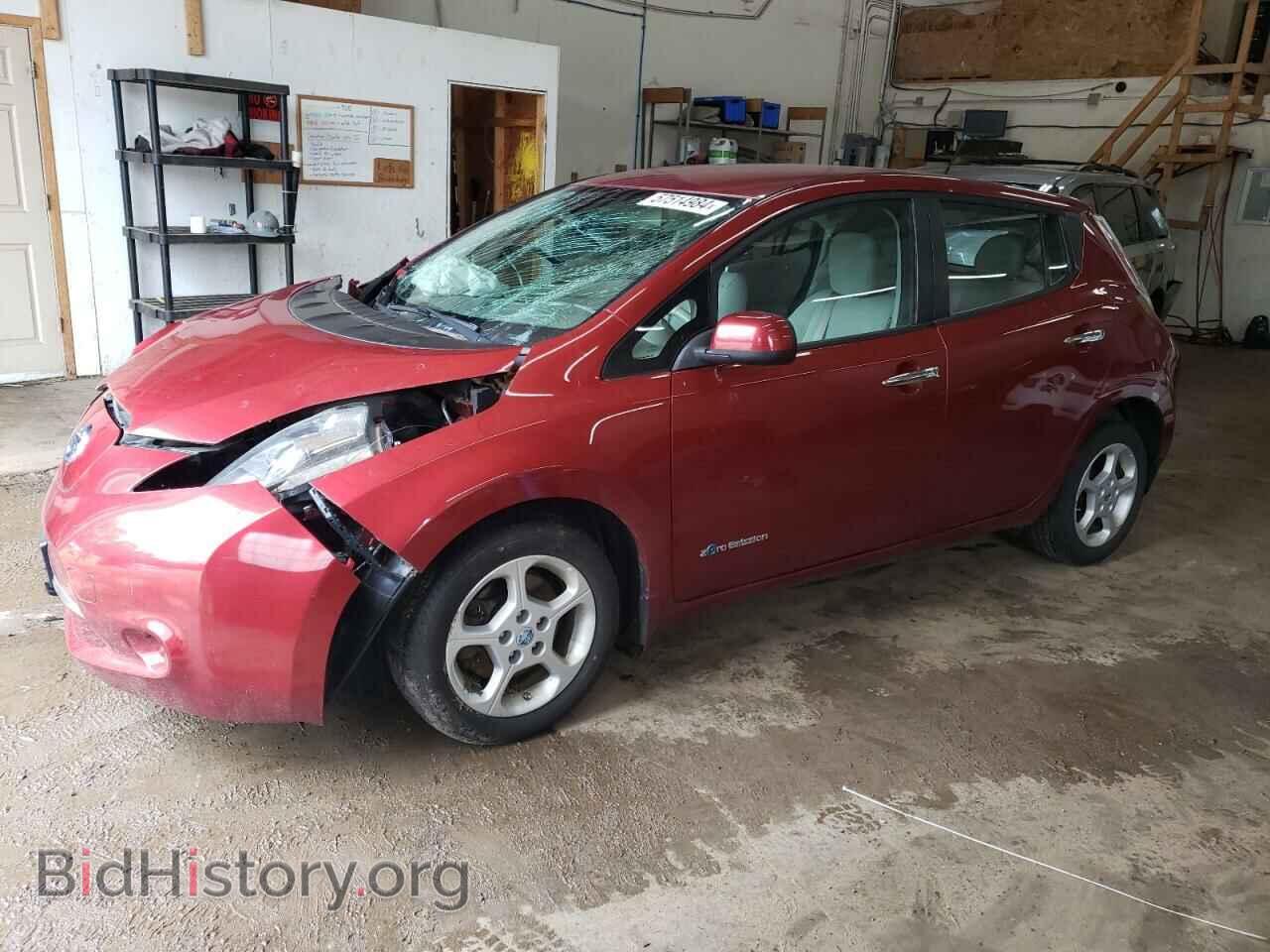 Photo 1N4AZ0CP0EC338433 - NISSAN LEAF 2014