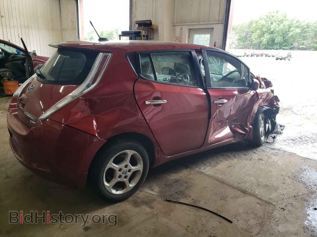 2014 NISSAN LEAF - VIN: 1N4AZ0CP0EC338433 - Фото 3