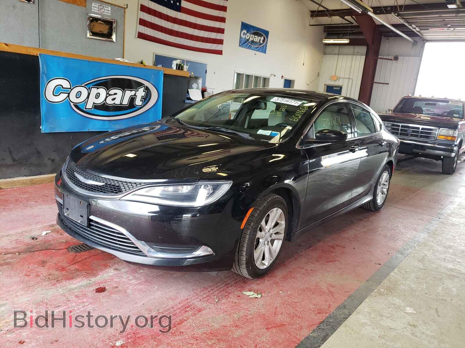 2015 CHRYSLER 200 - VIN: 1C3CCCAB5FN601166 - Фото 2