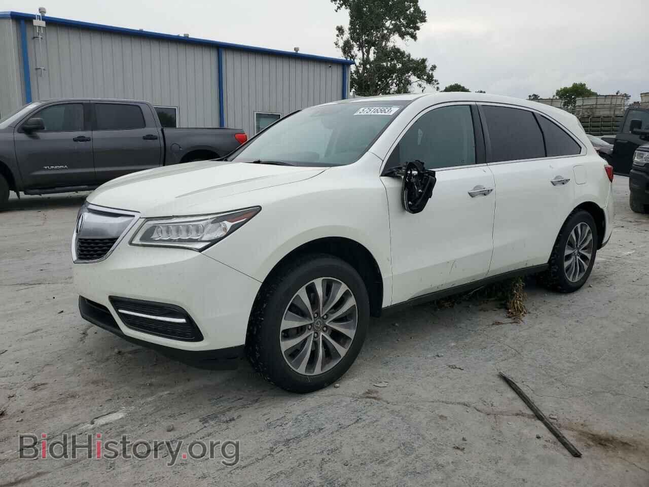 Photo 5FRYD4H42EB020716 - ACURA MDX 2014