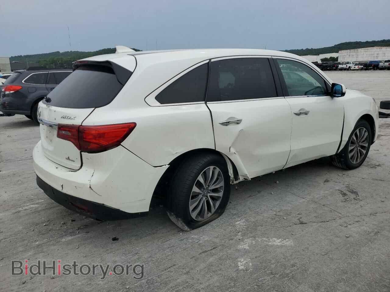 2014 ACURA MDX - VIN: 5FRYD4H42EB020716 - Фото 3