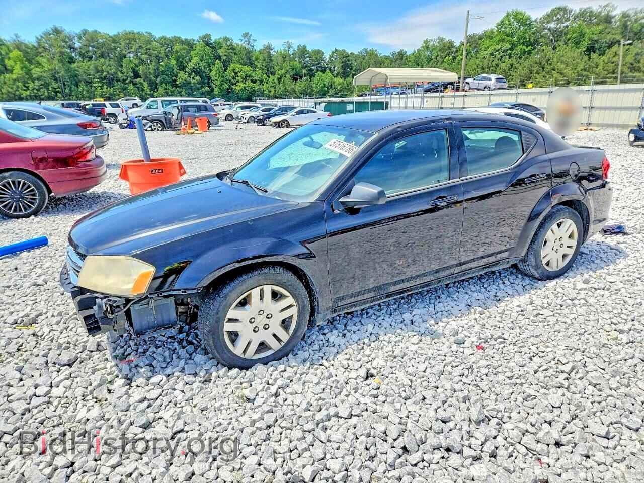 Photo 1C3CDZAB2DN724968 - DODGE AVENGER 2013