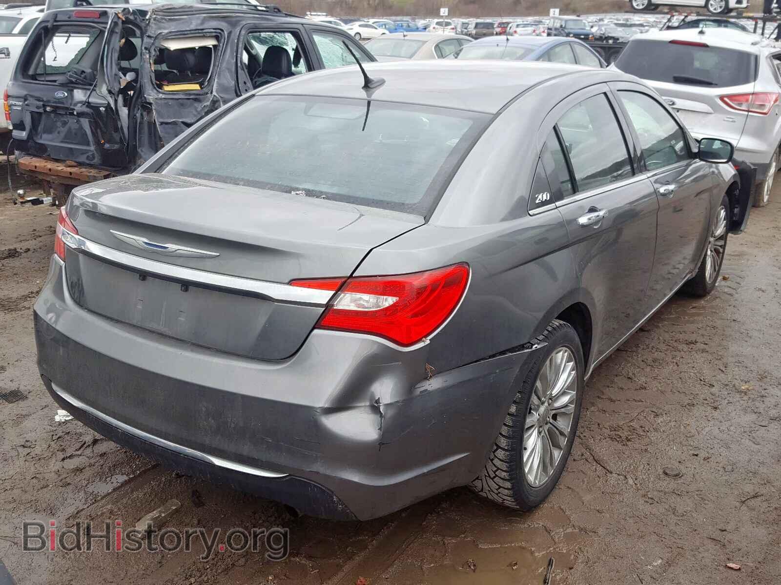 2012 CHRYSLER 200 - VIN: 1C3CCBCB8CN233620 - Фото 4