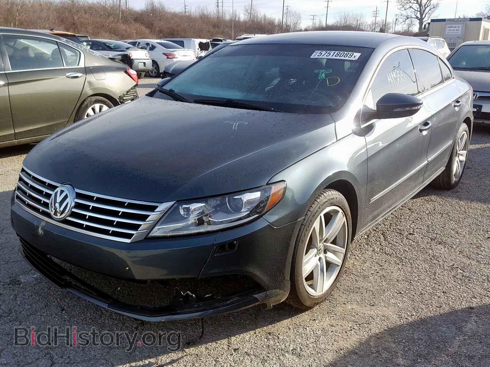 2013 VOLKSWAGEN CC - VIN: WVWBN7AN4DE571237 - Фото 2