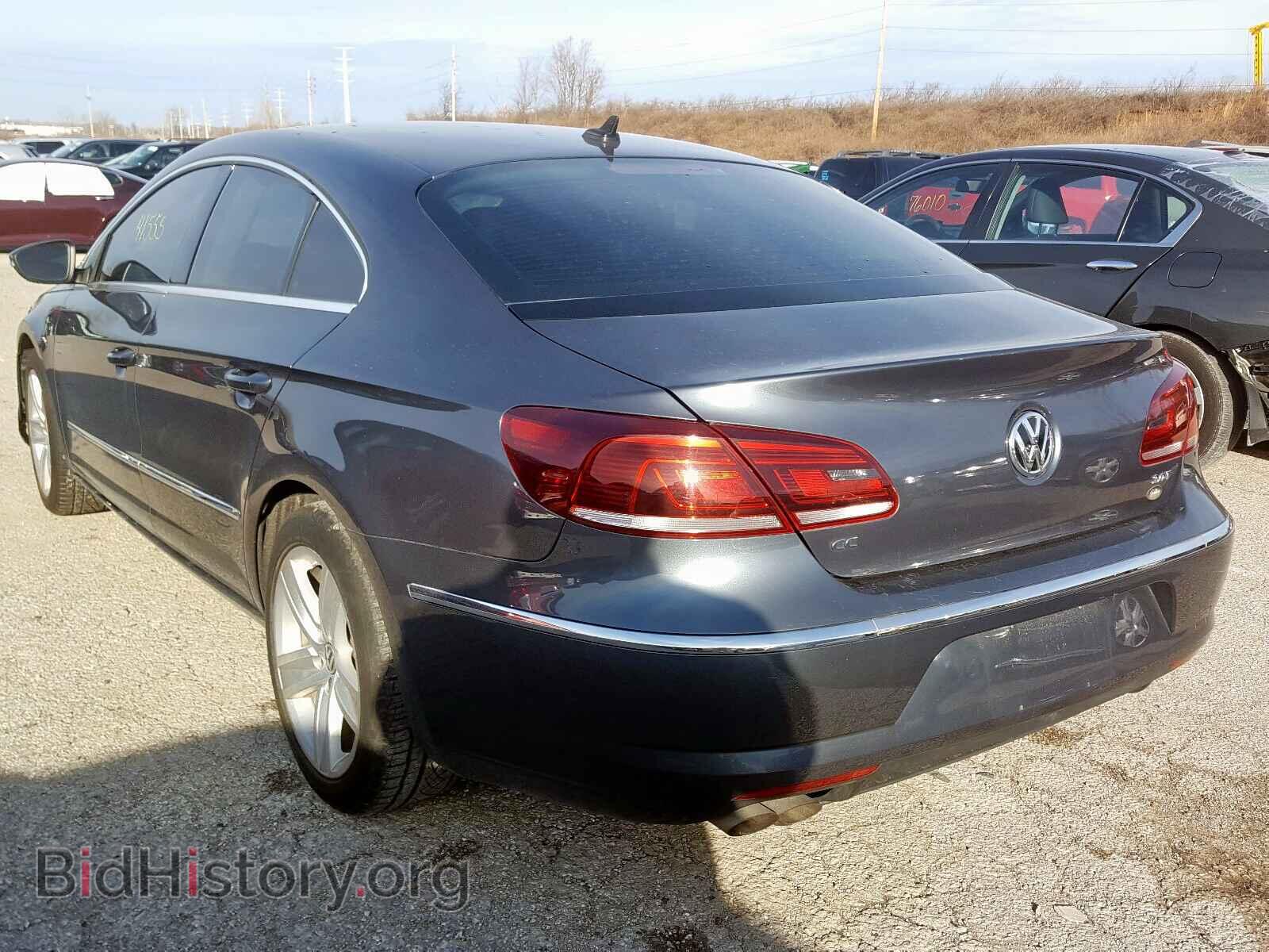 2013 VOLKSWAGEN CC - VIN: WVWBN7AN4DE571237 - Фото 3