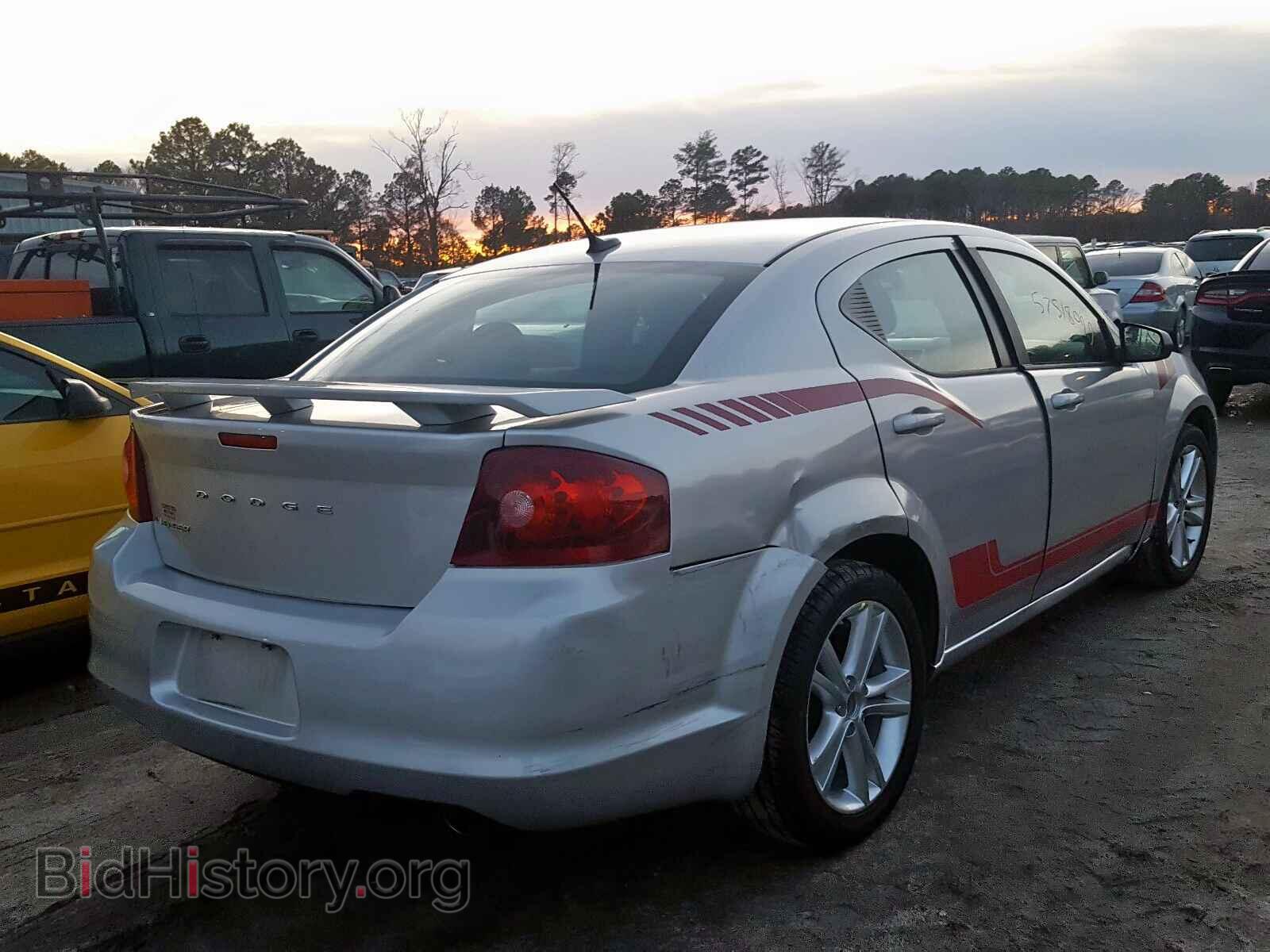2012 DODGE AVENGER - VIN: 1C3CDZAG9CN291255 - Фото 4