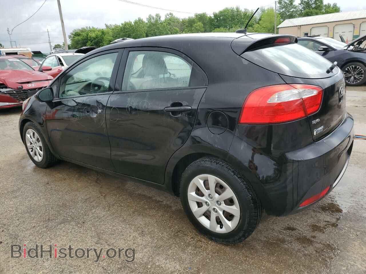 2014 KIA RIO - VIN: KNADM5A3XE6353116 - Фото 2