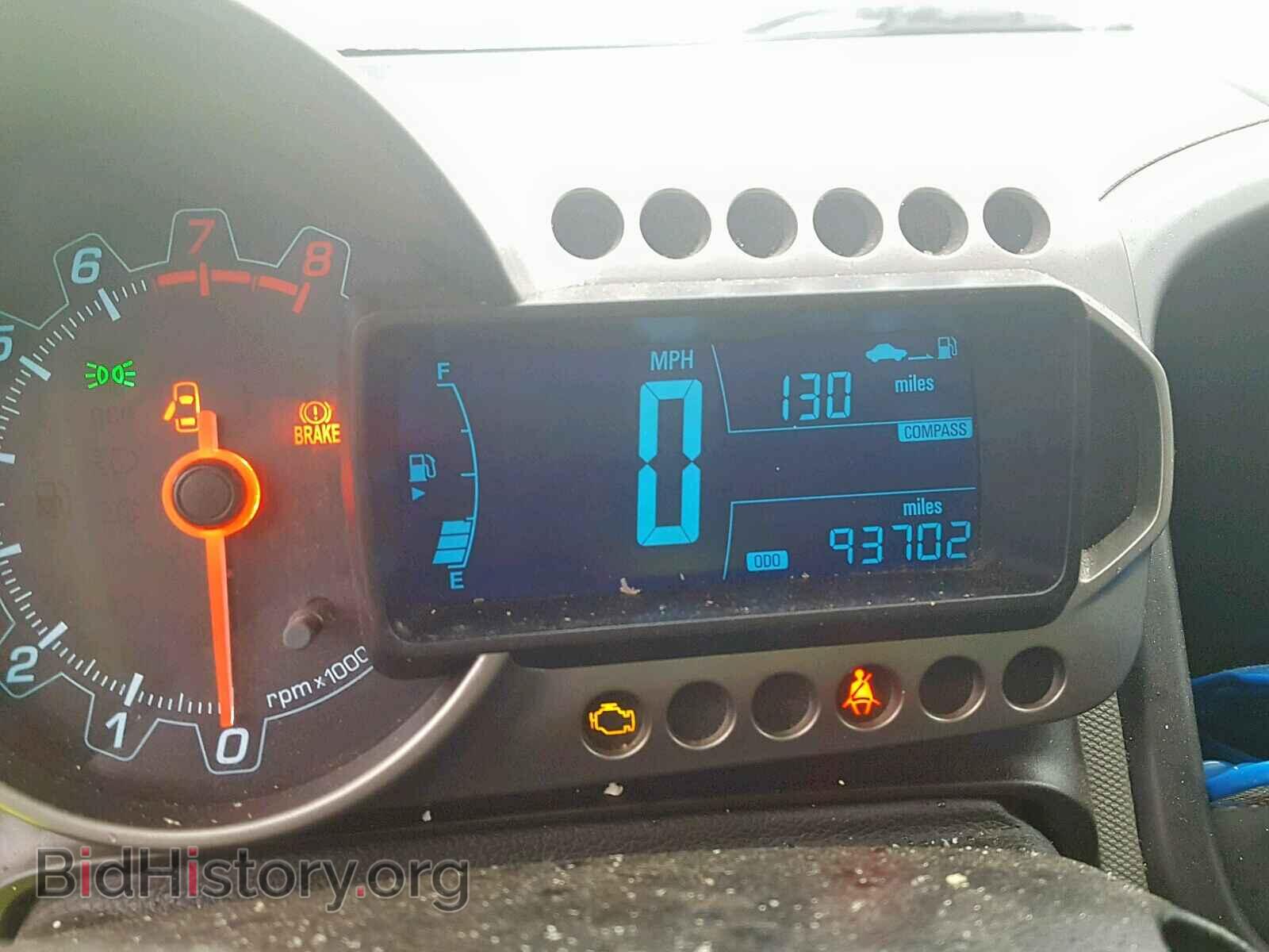 2012 CHEVROLET SONIC - VIN: 1G1JB5SH4C4187103 - Фото 8