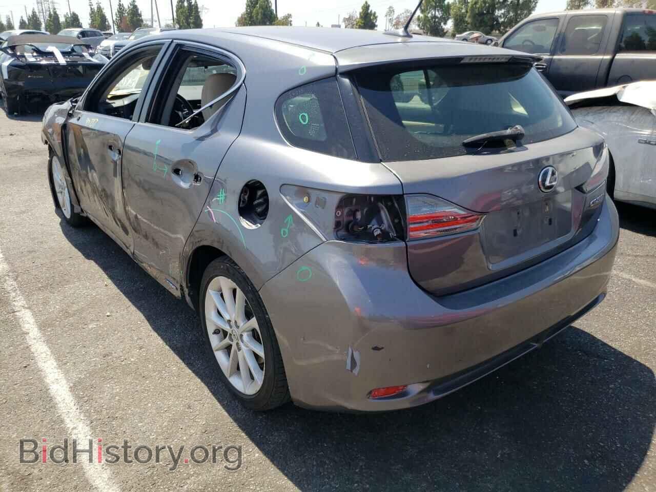 2013 LEXUS CT 200 - VIN: JTHKD5BH1D2137437 - Фото 3