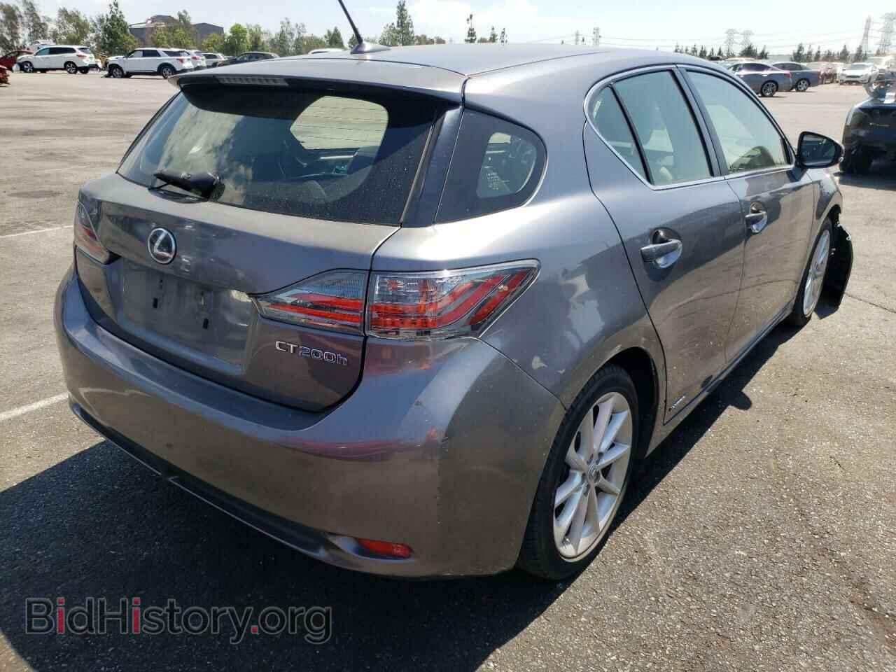 2013 LEXUS CT 200 - VIN: JTHKD5BH1D2137437 - Фото 4