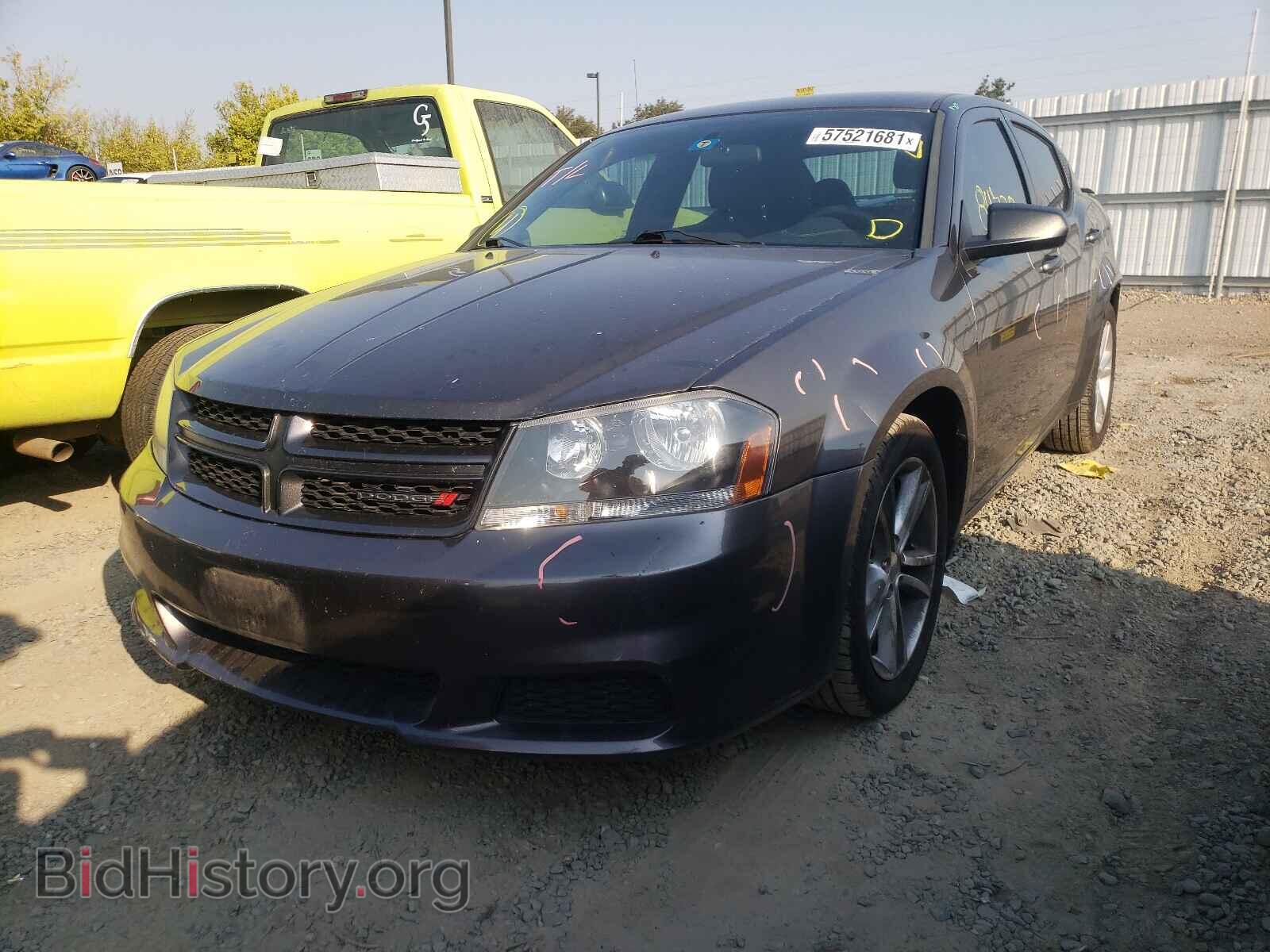 2014 DODGE AVENGER - VIN: 1C3CDZAB9EN188702 - Photo 2