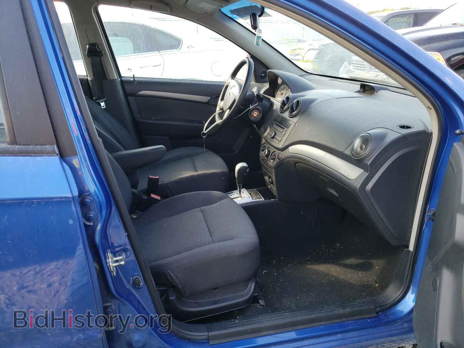 2009 CHEVROLET AVEO - VIN: KL1TD56EX9B614564 - Фото 5