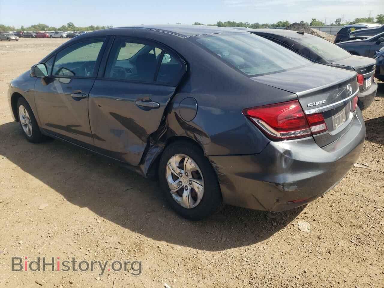 2013 HONDA CIVIC - VIN: 2HGFB2F57DH575928 - Фото 2