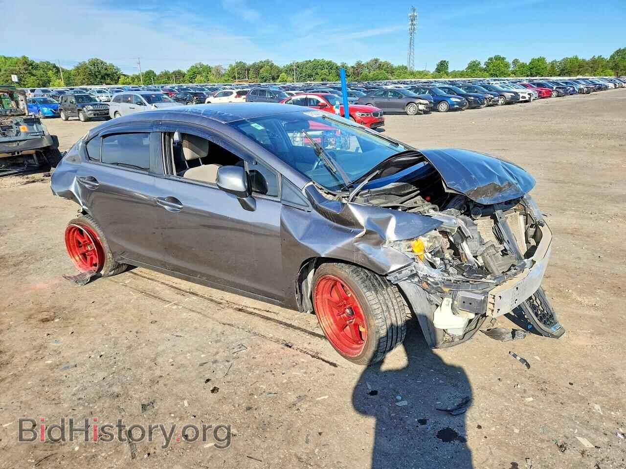 2013 HONDA CIVIC - VIN: 19XFB2F53DE258805 - Фото 4