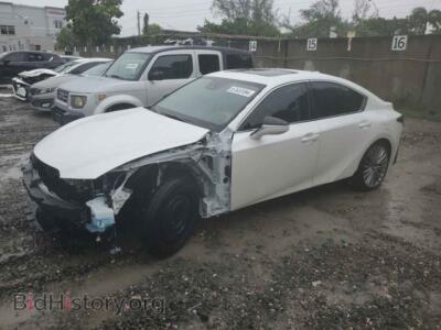 2024 Lexus IS 300, белый — VIN JTHDA1D27R5129609, Copart