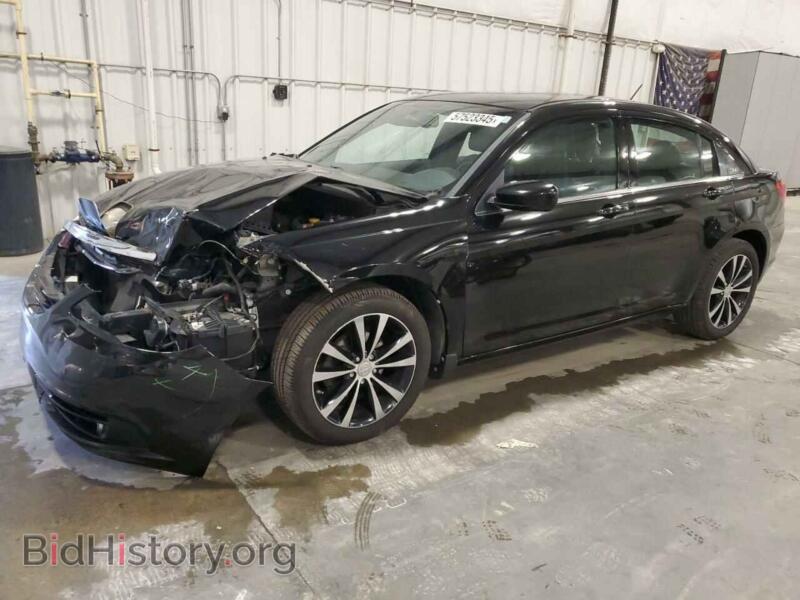 2013 Chrysler 200 Limited (VIN 1C3CCBCG7DN744796) — photo 1 of 12, Copart, damage: front end