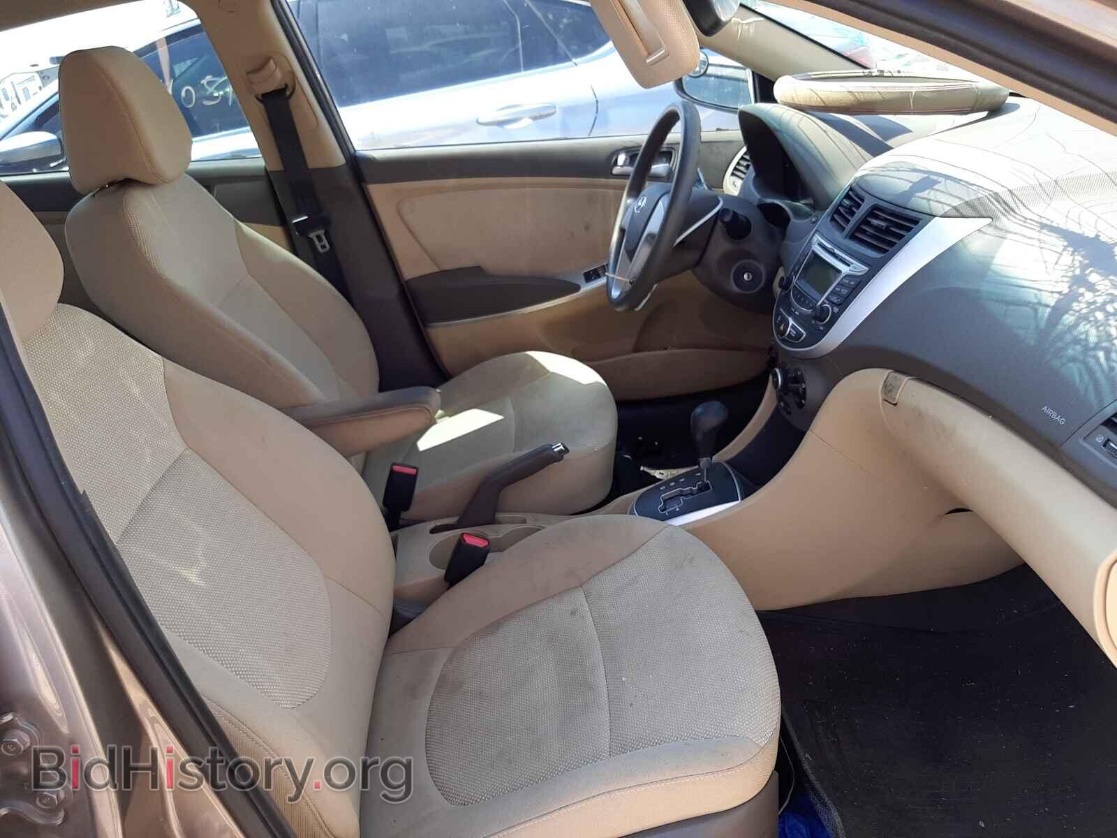 2013 HYUNDAI ACCENT - VIN: KMHCT4AEXDU415827 - Фото 5