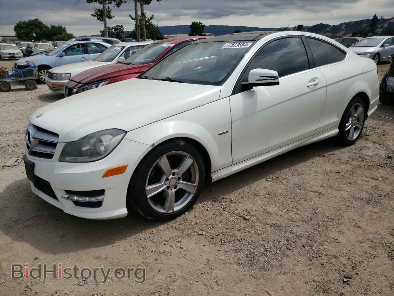Фотография WDDGJ4HB7CF847095 - MERCEDES-BENZ C-CLASS 2012