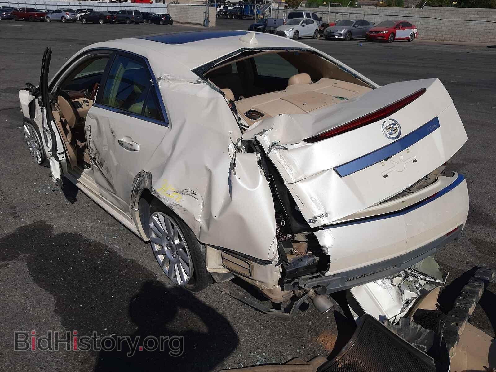 2012 CADILLAC CTS - VIN: 1G6DF5E5XC0150741 - Фото 3