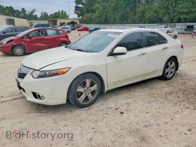 2011 Acura TSX, белый — VIN JH4CU2F67BC014356, Copart