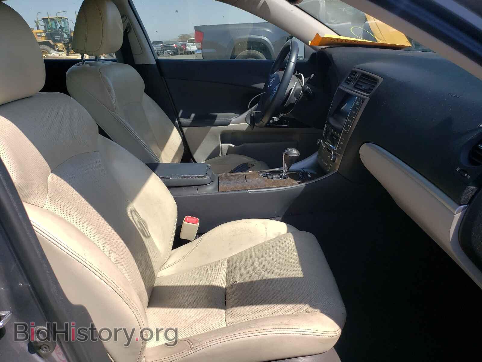 2012 LEXUS IS - VIN: JTHBF5C21C5161822 - Фото 5