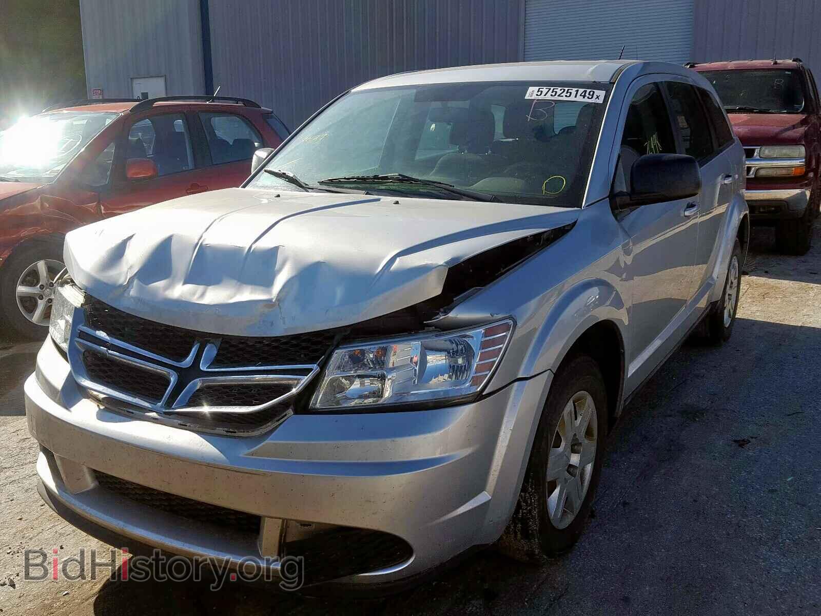 2012 DODGE JOURNEY - VIN: 3C4PDCAB2CT269838 - Фото 2