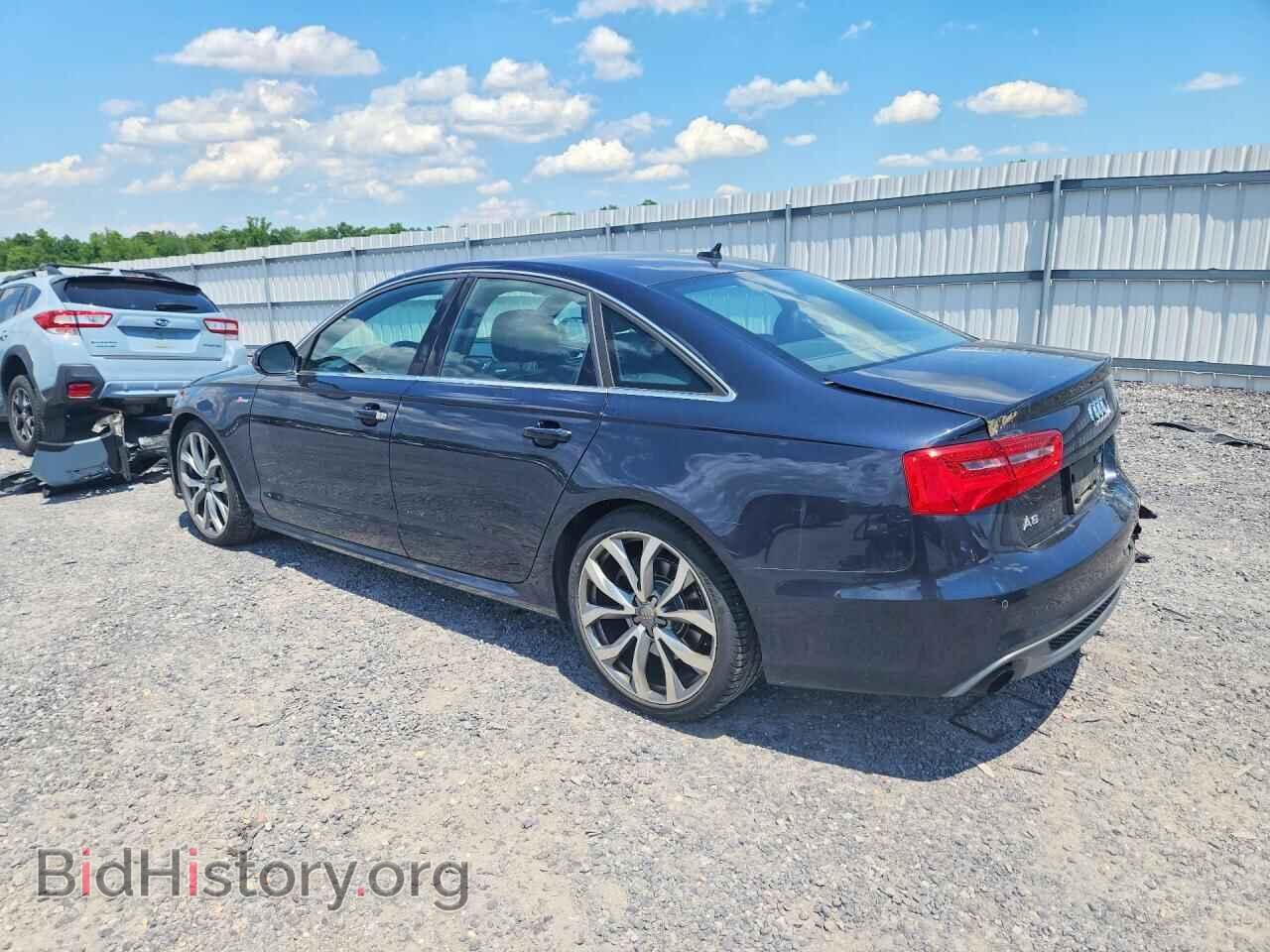 2013 AUDI A6 - VIN: WAUJGAFC7DN111268 - Photo 2