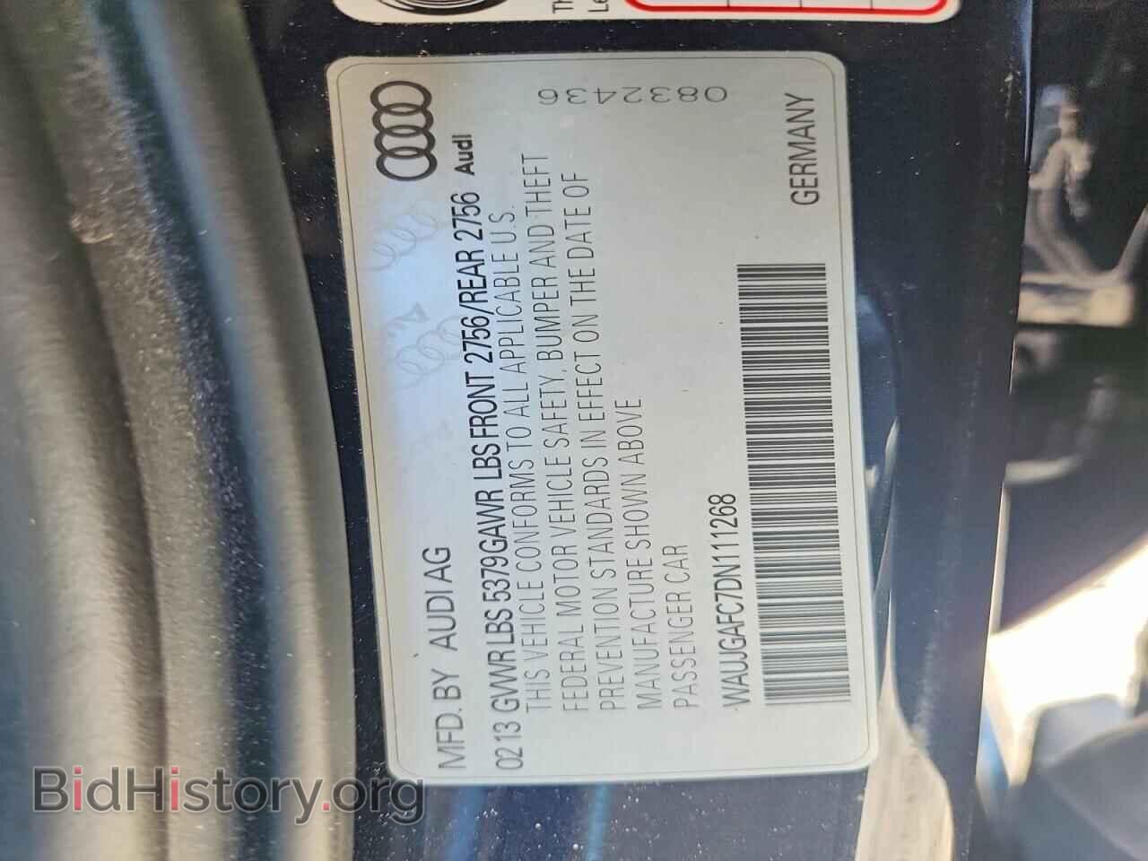 2013 AUDI A6 - VIN: WAUJGAFC7DN111268 - Photo 12