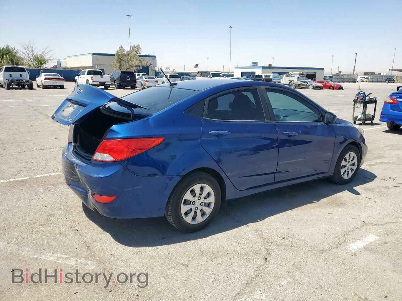 2016 HYUNDAI ACCENT - VIN: KMHCT4AE0GU123785 - Фото 3