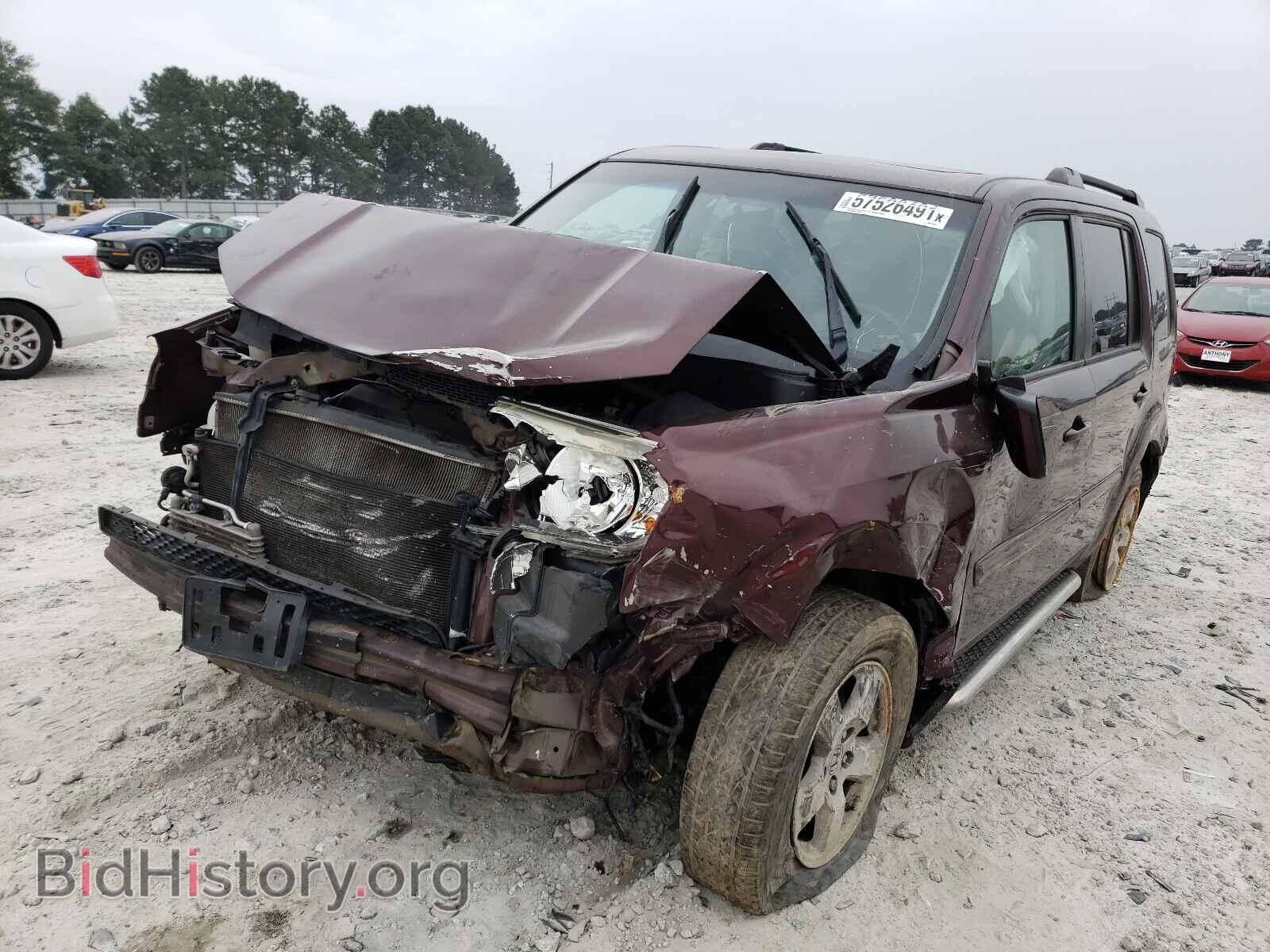 2011 HONDA PILOT - VIN: 5FNYF4H5XBB022262 - Фото 2