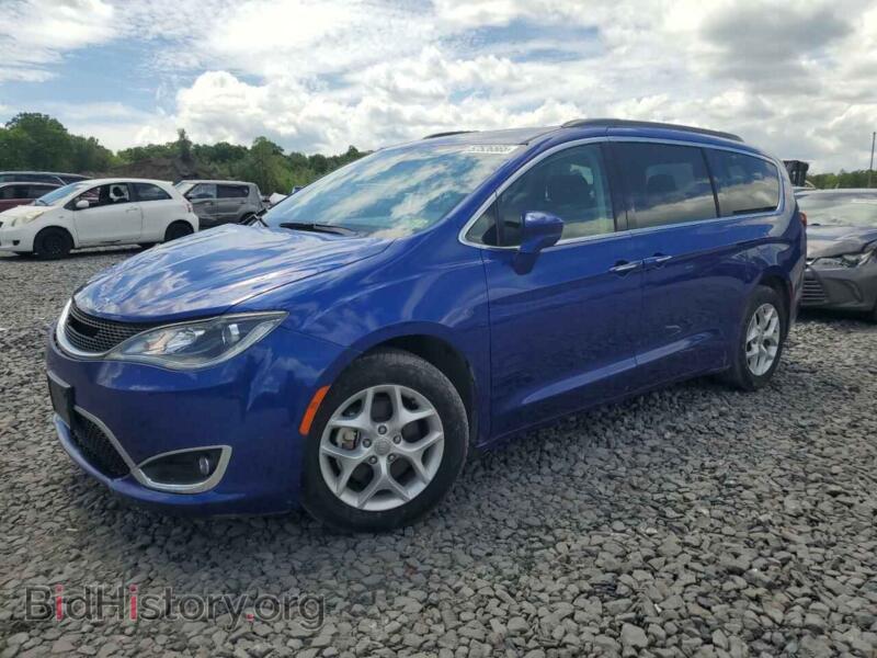 2018 Chrysler PACIFICA Touring Plus (VIN 2C4RC1FG2JR228128) — фото 1 из 14, Copart, повреждение: передняя часть
