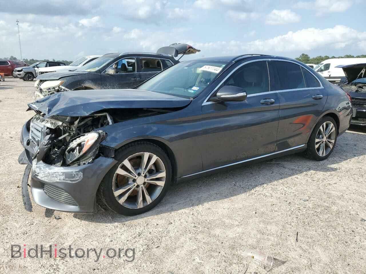 Photo 55SWF4JB2FU050875 - MERCEDES-BENZ C-CLASS 2015