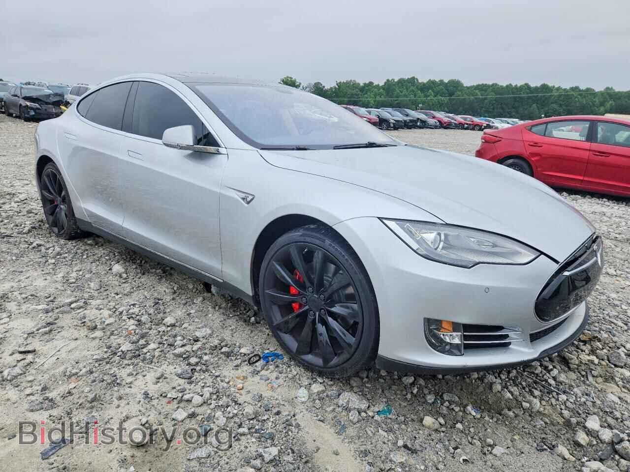 2014 TESLA MODEL S - VIN: 5YJSA1H18EFP31745 - Photo 4