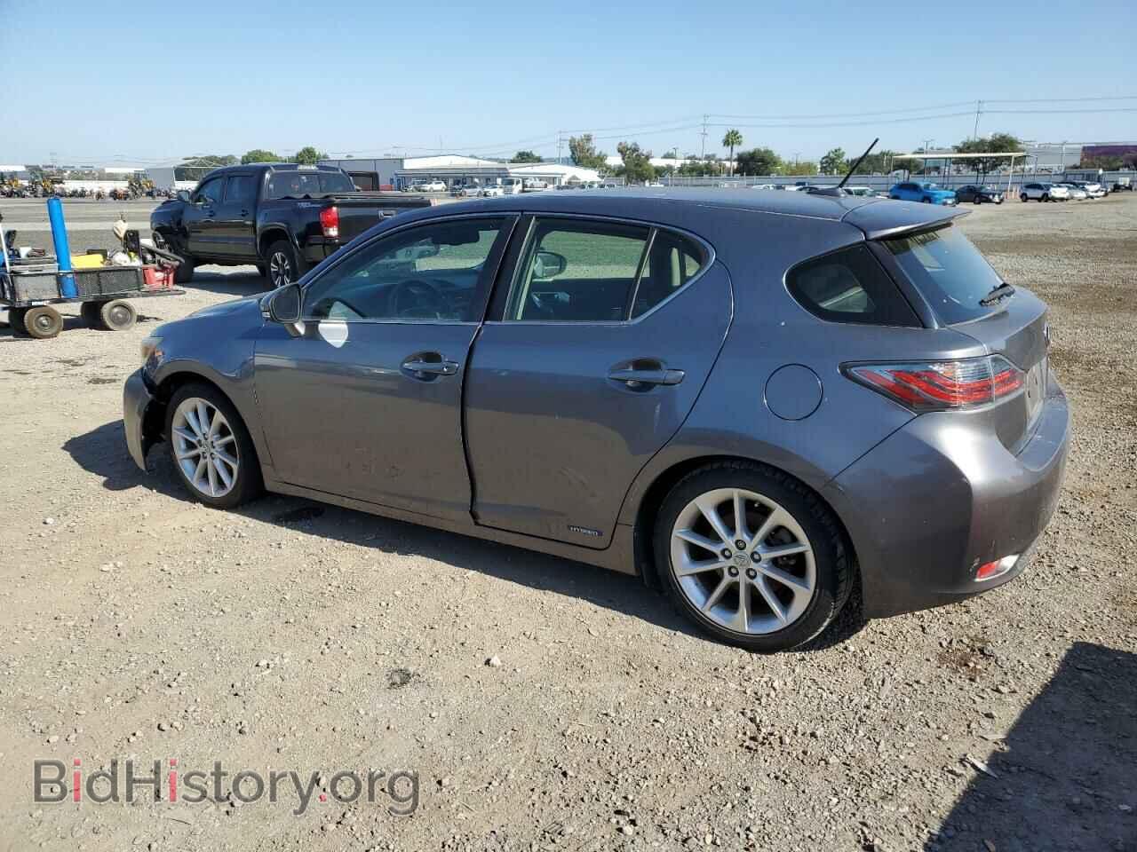 2012 LEXUS CT 200 - VIN: JTHKD5BH0C2090464 - Фото 2