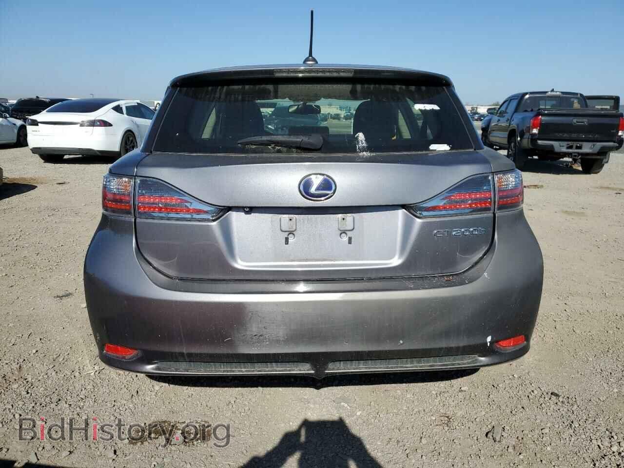 2012 LEXUS CT 200 - VIN: JTHKD5BH0C2090464 - Фото 6