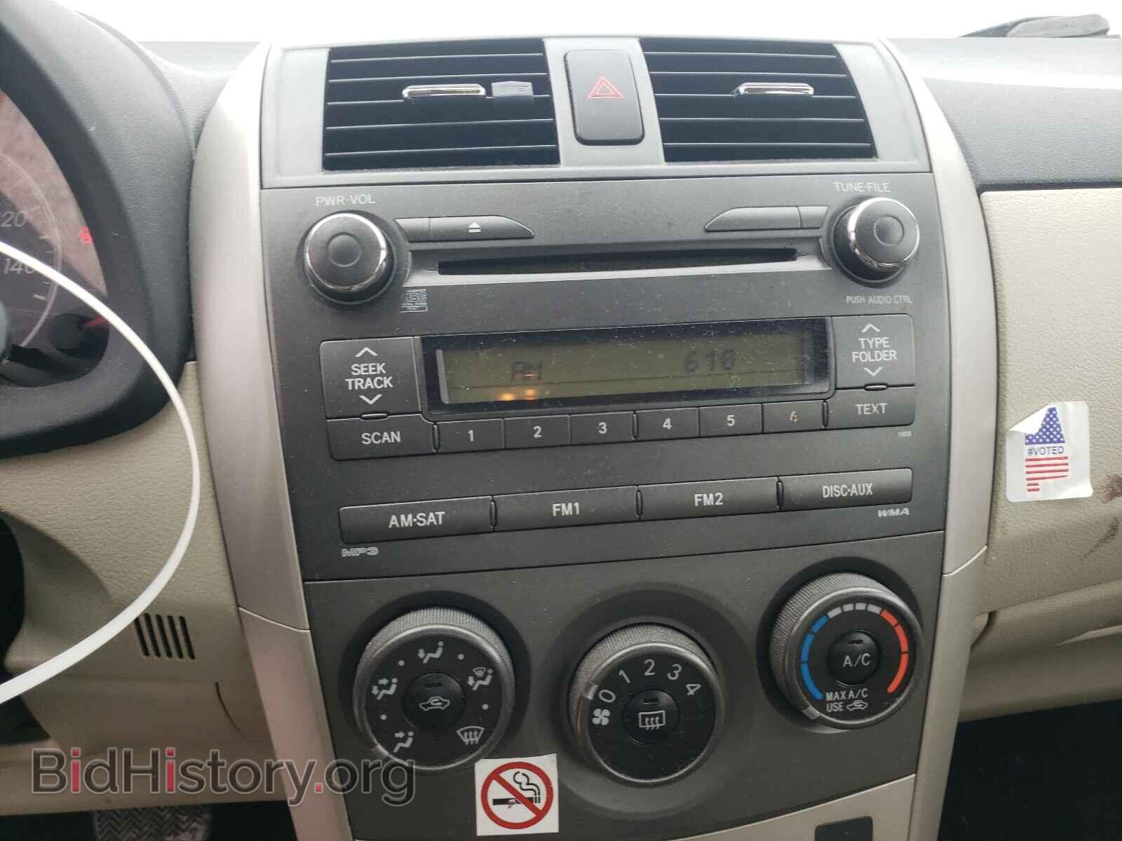 2011 TOYOTA COROLLA - VIN: 2T1BU4EE8BC594452 - Фото 9