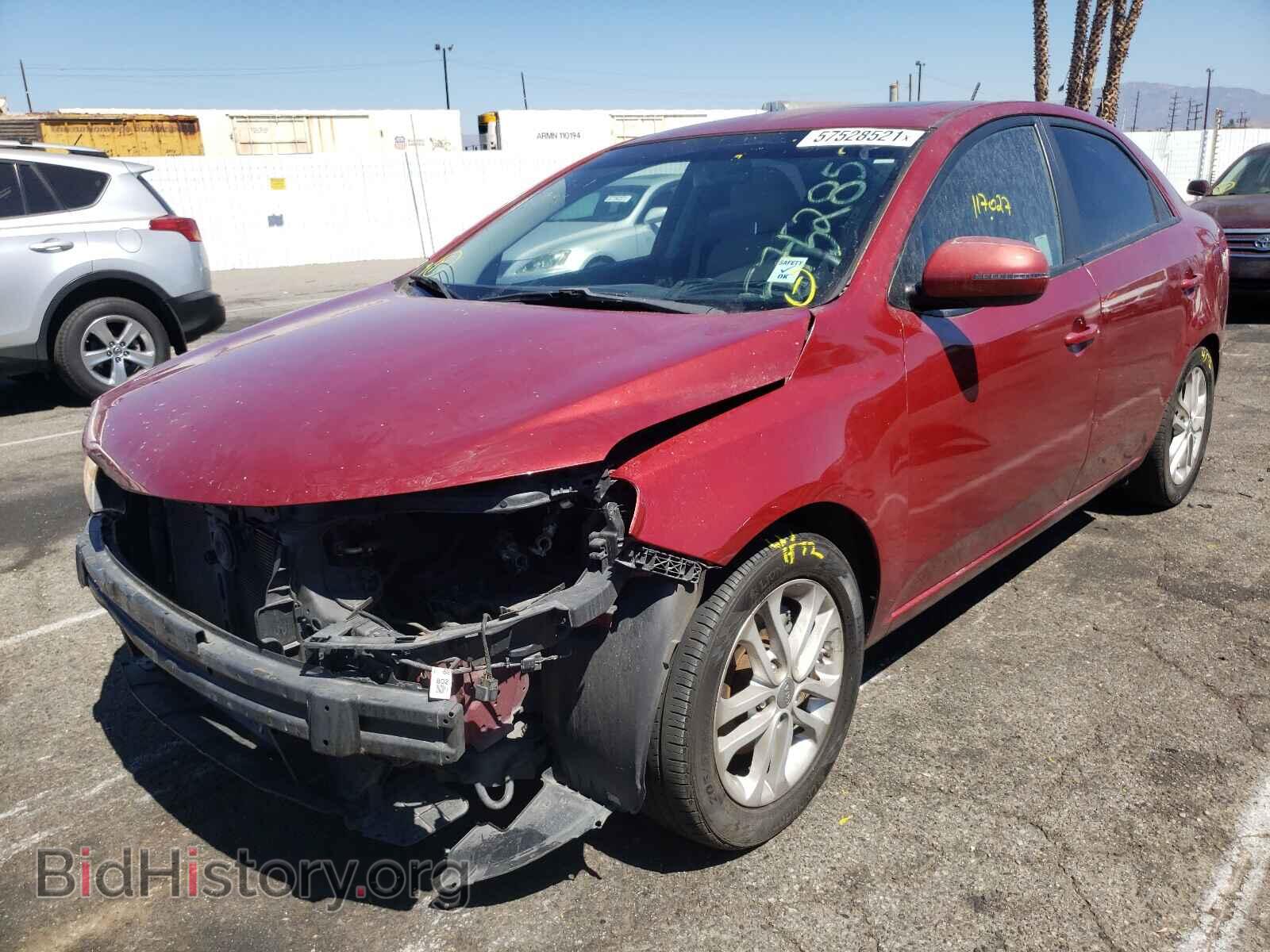 2012 KIA FORTE - VIN: KNAFU4A25C5585569 - Фото 2
