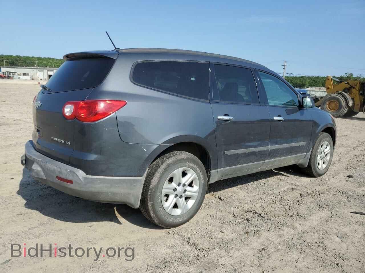 2012 CHEVROLET TRAVERSE - VIN: 1GNKRFED6CJ424429 - Фото 3