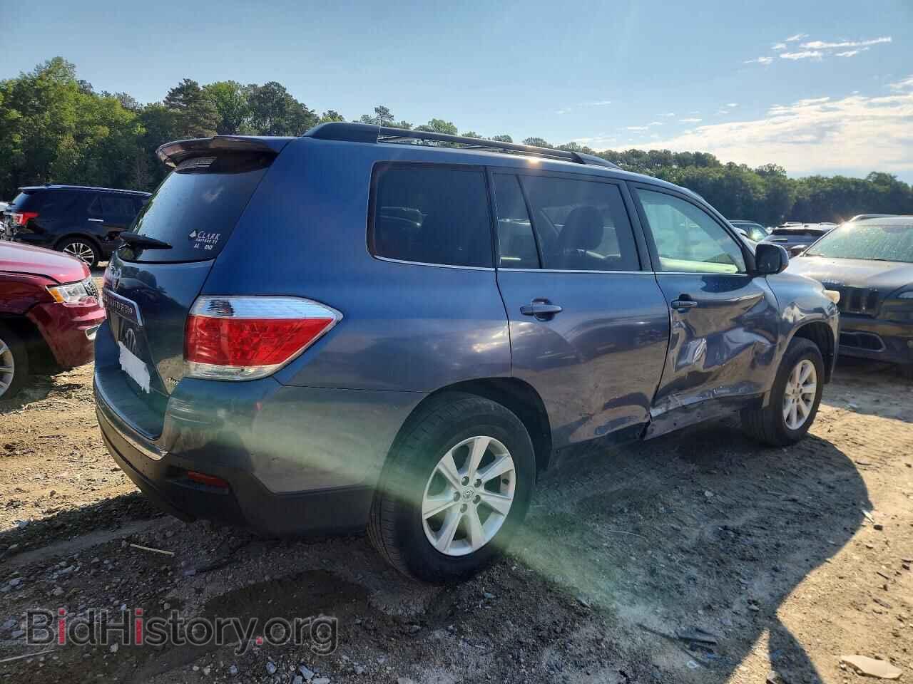2013 TOYOTA HIGHLANDER - VIN: 5TDBK3EH1DS184841 - Фото 3