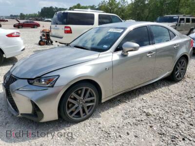 2017 Lexus IS 200t, silver — VIN JTHBA1D23H5052727, Copart