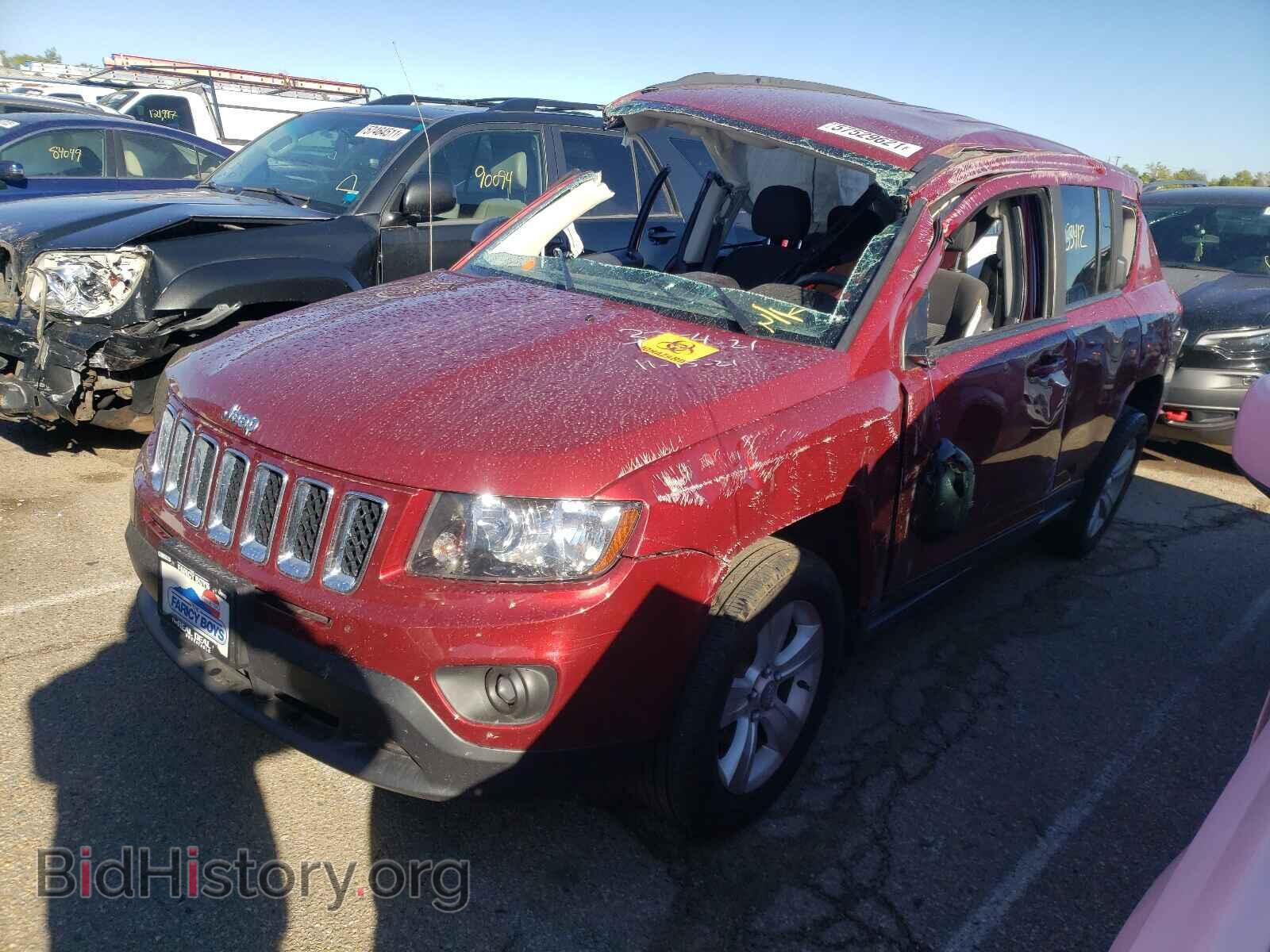 2016 JEEP COMPASS - VIN: 1C4NJDBBXGD713032 - Фото 2
