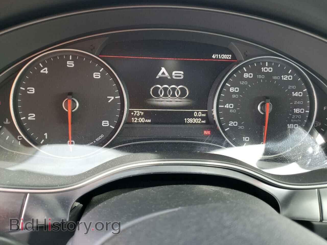 2012 AUDI A6 - VIN: WAUBGAFC0CN024508 - Фото 9