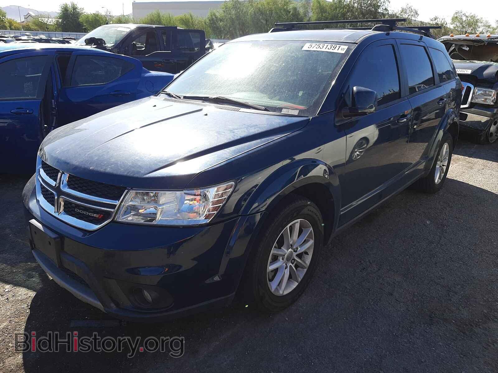 2015 DODGE JOURNEY - VIN: 3C4PDCBG5FT616528 - Фото 2