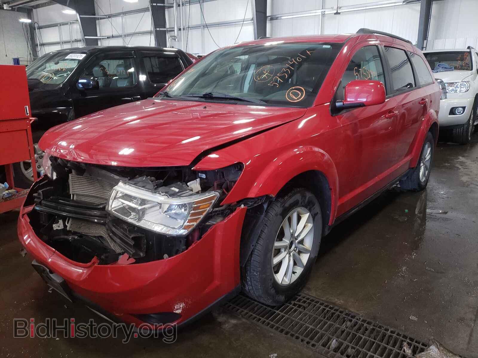 2013 DODGE JOURNEY - VIN: 3C4PDCBG4DT623516 - Фото 2