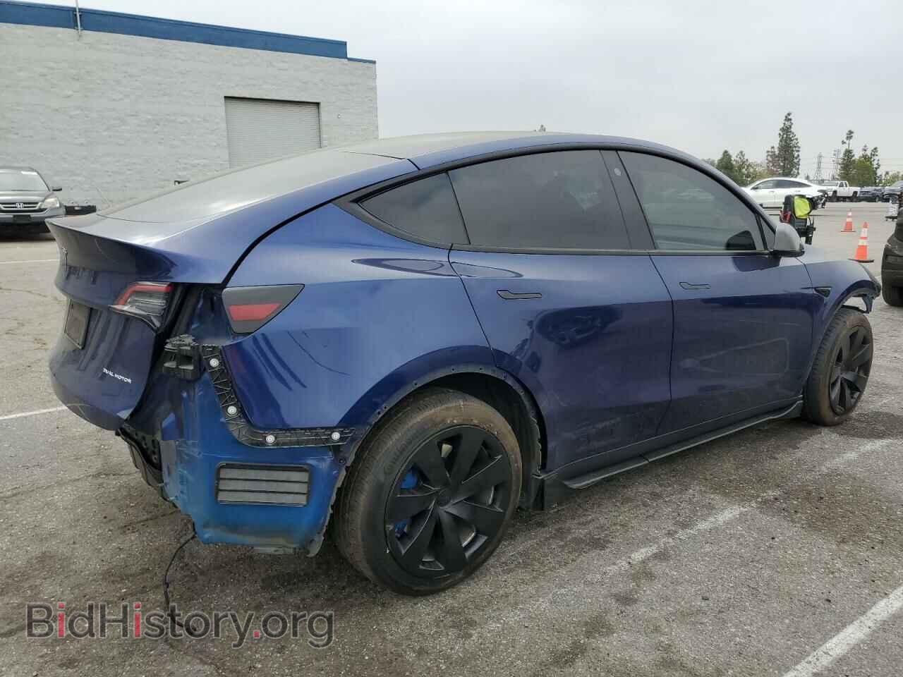 2022 TESLA MODEL Y - VIN: 7SAYGDEE7NF558398 - Фото 3