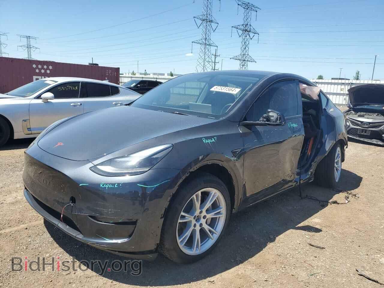 Фотография 7SAYGDEE4RF995863 - TESLA MODEL Y 2024