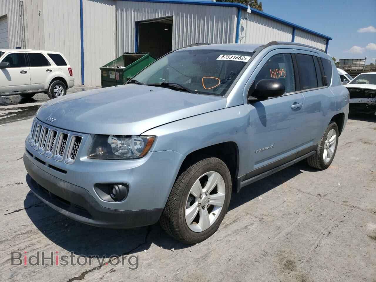 2014 JEEP COMPASS - VIN: 1C4NJCBA1ED537602 - Фото 2