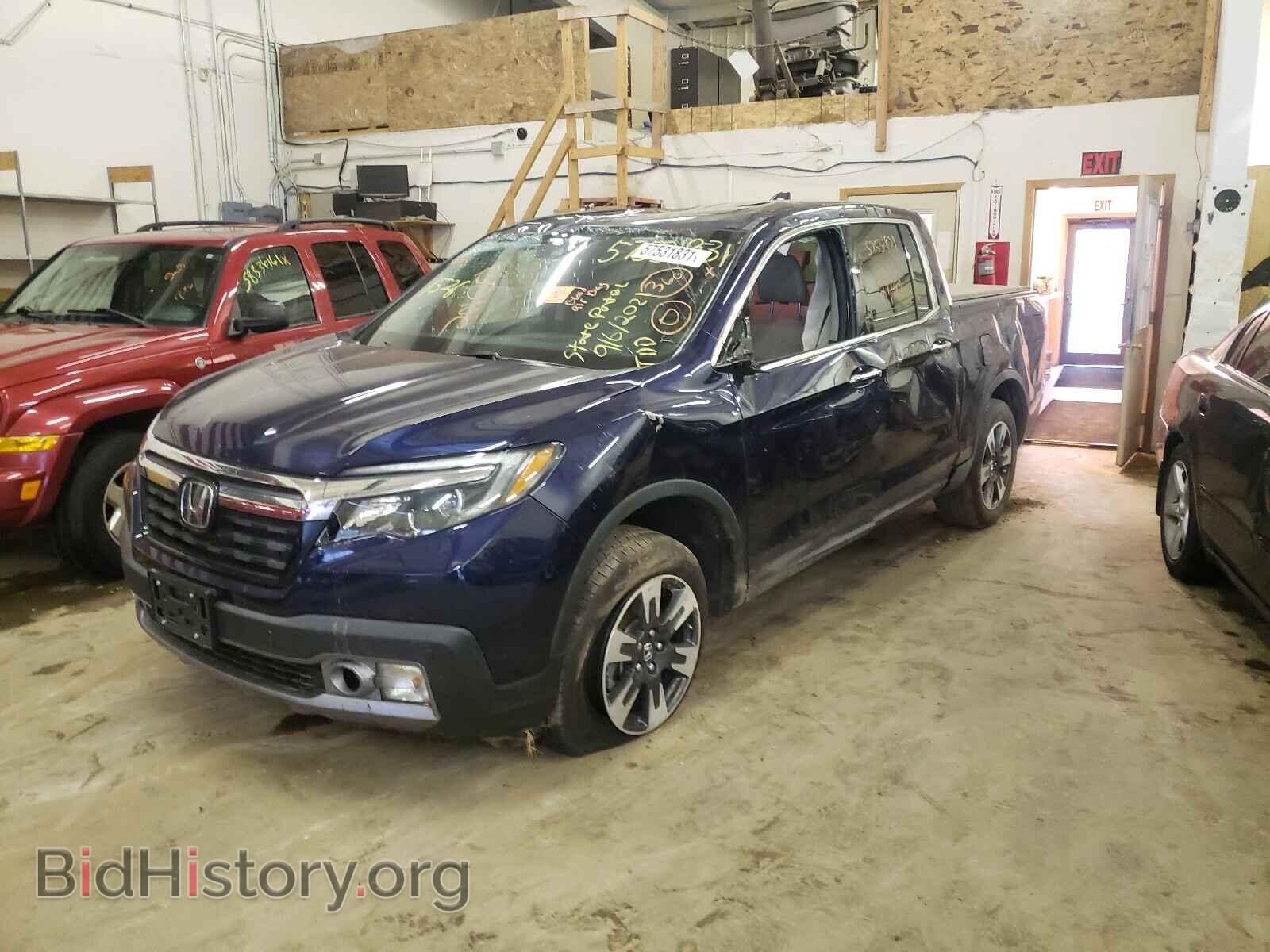 2019 HONDA RIDGELINE - VIN: 5FPYK3F74KB031752 - Фото 2